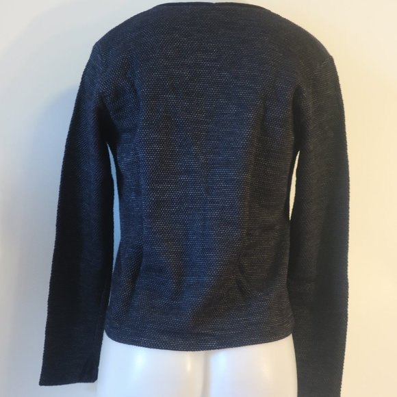 Womens Transit Par Such Navy Blue Cardigan Sweater Sz 3/L * - Picture 6 of 7
